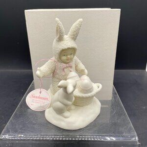 1994 Dept 56 Snowbunnies Help Me Hide The Eggs Springtime Stories 26077